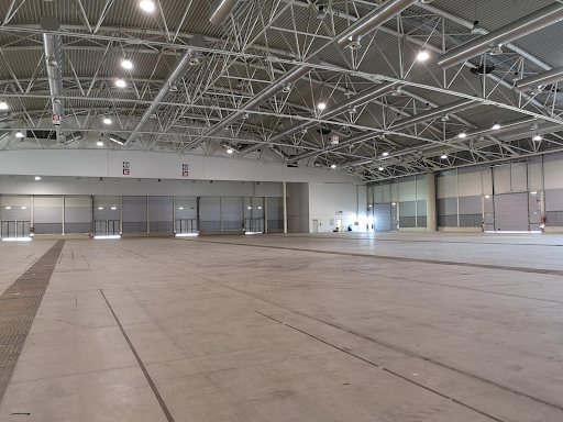 interior empty exhibition hall