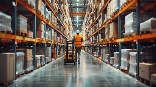 Forklift type sets the floor for aisle width