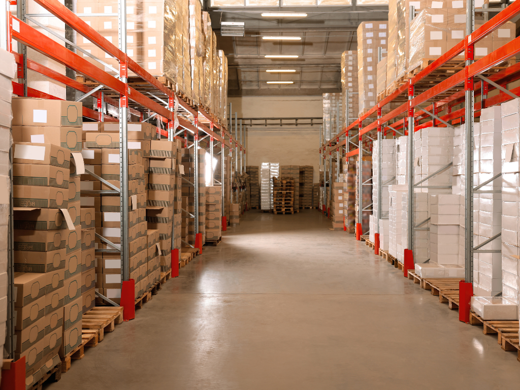 How are upright frames sized for gauge and load?